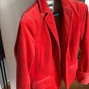 J. Crew velvet blazer, 10
